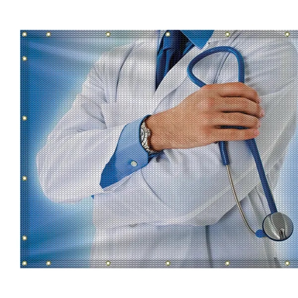 4' H x 12' W Premium Polyester Mesh Banner... from ASI 80228 Quinn