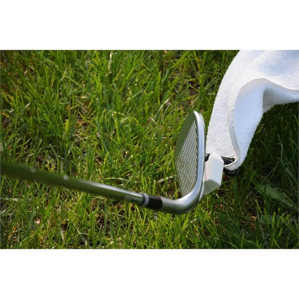 15" x 24"  magnetic towel with a hook and grommet.... from ASI 38120 Ball Pro / Diversified Quality Kitchenware