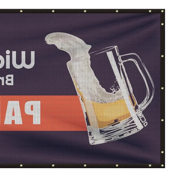 5' H x 12' W Premium Polyester Mesh Banner... from ASI 80228 Quinn