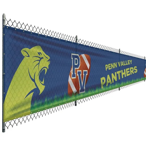 5' H x 48' W Premium Polyester Mesh Banner... from ASI 80228 Quinn