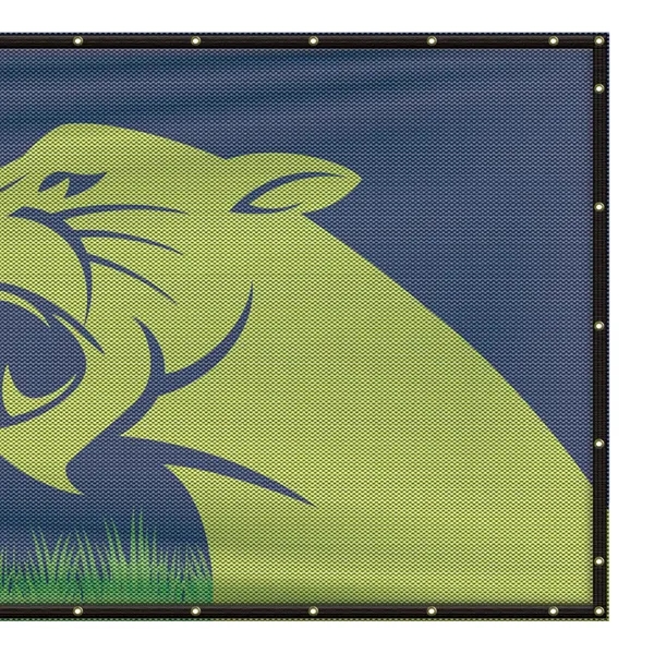 5' H x 48' W Premium Polyester Mesh Banner... from ASI 80228 Quinn