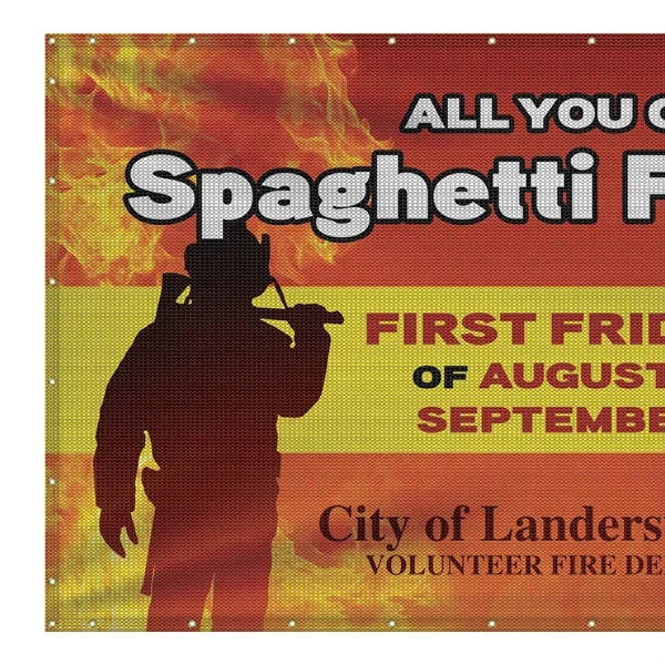 6' H x 12' W Premium Polyester Mesh Banner... from ASI 80228 Quinn