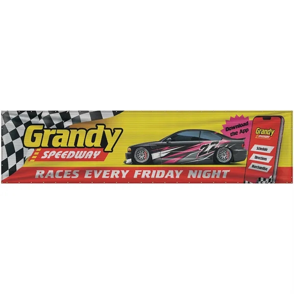 6' H x 24' W Premium Polyester Mesh Banner... from ASI 80228 Quinn