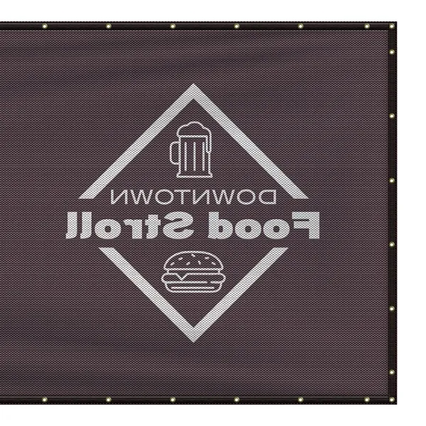 6' H x 48' W Premium Polyester Mesh Banner... from ASI 80228 Quinn