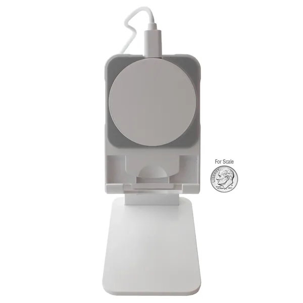 15 watts; Made with 34% verified-recycled content;Adjustable, collapsible phone stand; Removable... from ASI 62124 iClick, Inc. / iClick®