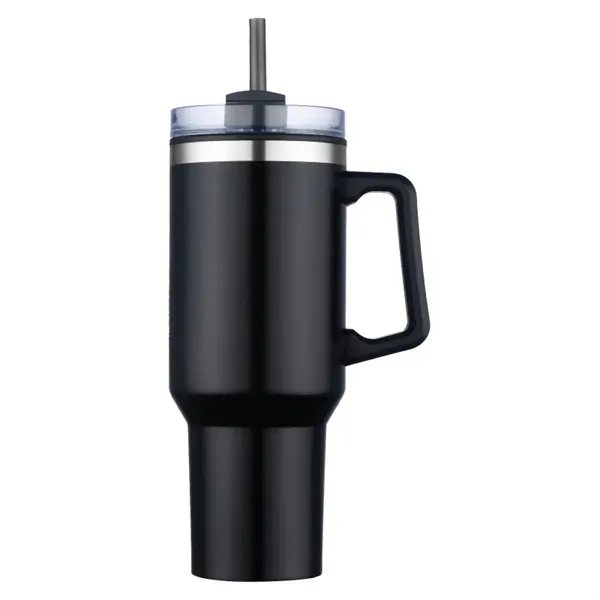 40 oz. double walled travel mug made of stainless steel and... from ASI 57655 STOPNGO Line