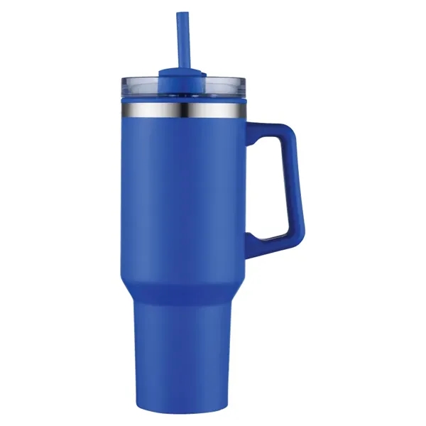 40 oz. double walled travel mug made of stainless steel and... from ASI 57655 STOPNGO Line
