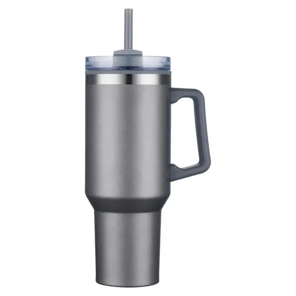 40 oz. double walled travel mug made of stainless steel and... from ASI 57655 STOPNGO Line
