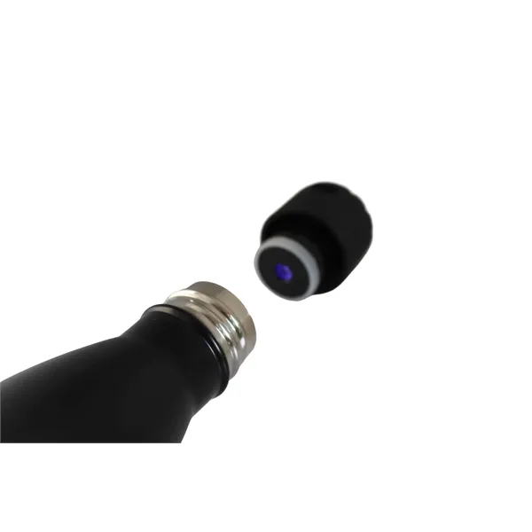 17oz - Stainless Sanitizer Bottle with UV Light Cap.... from ASI 74741 NVS Promo Designs, Inc. / NVS Promo