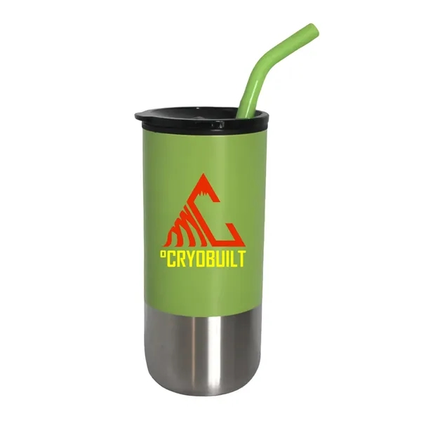 18oz - Stainless Combo Tumbler.... from ASI 74741 NVS Promo Designs, Inc. / NVS Promo