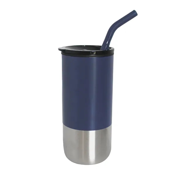 18oz - Stainless Combo Tumbler.... from ASI 74741 NVS Promo Designs, Inc. / NVS Promo