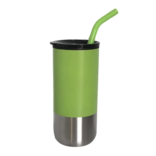 18oz - Stainless Combo Tumbler.... from ASI 74741 NVS Promo Designs, Inc. / NVS Promo