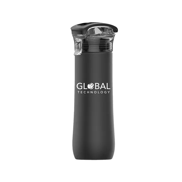 23oz - Stainless Flip-Top Carry Tumbler.... from ASI 74741 NVS Promo Designs, Inc. / NVS Promo