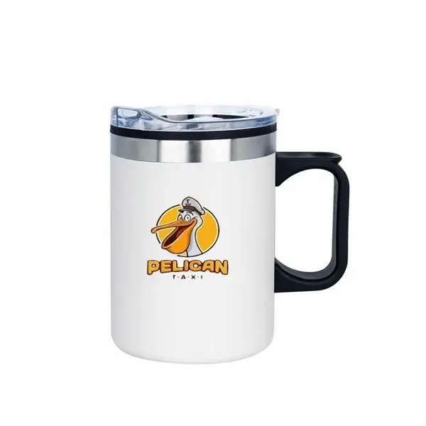 14oz - Stainless Combo Coffee Mug.... from ASI 74741 NVS Promo Designs, Inc. / NVS Promo