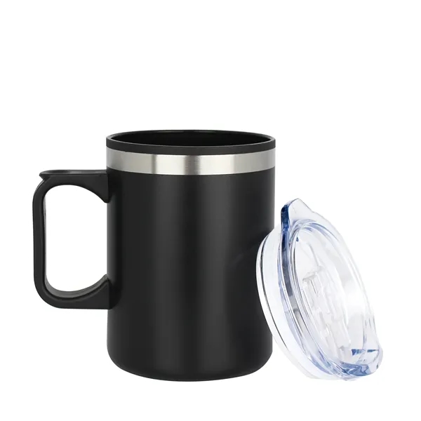 14oz - Stainless Combo Coffee Mug.... from ASI 74741 NVS Promo Designs, Inc. / NVS Promo