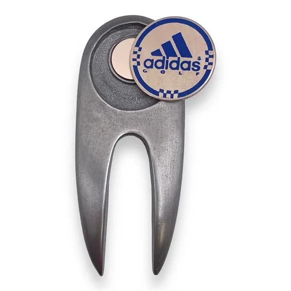 Cast divot tool with die struck removable magnetic ball marker.... from ASI 96235 Wehr Industries Inc