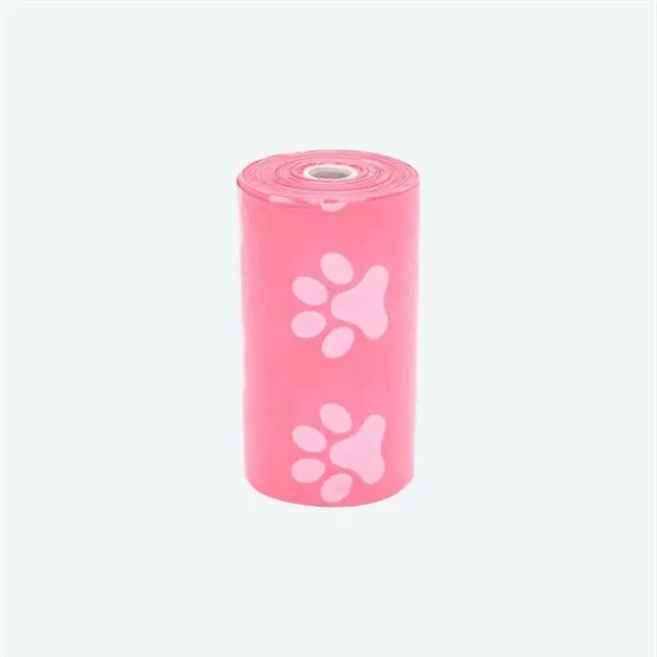 Pet waste bag dispenser refill bags in a roll of twenty;... from ASI 92980 WOV-IN® / Promopet