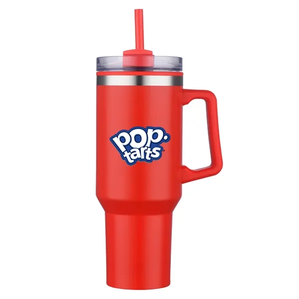 40 oz stainless steel vacuum insulated travel tumbler. Great for hot... from ASI 30112 ACE Products / Ace Line