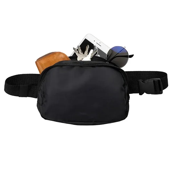 Crossbody or waist bag with an adjustable 44" single strap with... from ASI 62660 Innovation Line