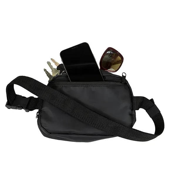 Crossbody or waist bag with an adjustable 44" single strap with... from ASI 62660 Innovation Line