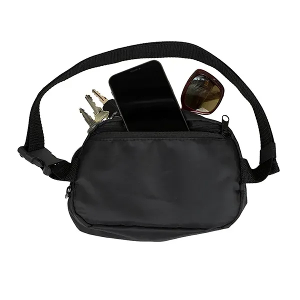 Crossbody or waist bag with an adjustable 44" single strap with... from ASI 62660 Innovation Line