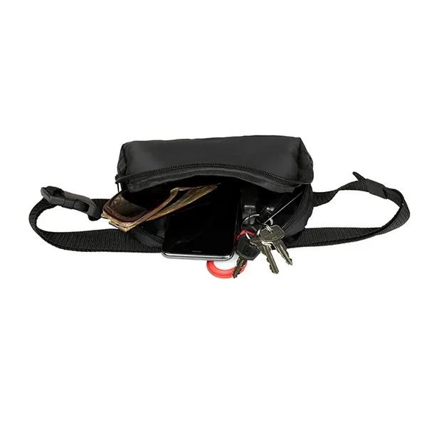 Crossbody or waist bag with an adjustable 44" single strap with... from ASI 62660 Innovation Line
