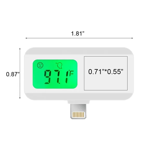 Mobile Phone USB Smart Infrared Thermometer
The thermometer can measure temperature without... from ASI 90154 Sunjoy Group Inc