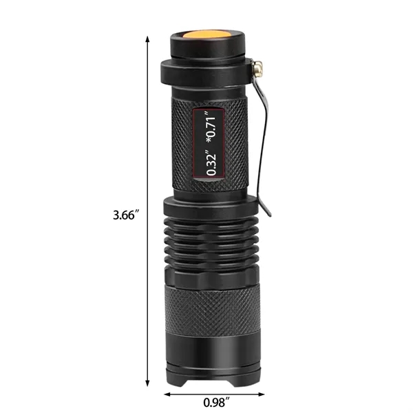 The water-resistant mini tactical flashlight is a high-quality aluminum device capable... from ASI 90154 Sunjoy Group Inc
