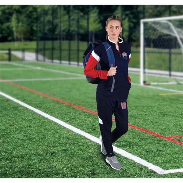 The Ladies' Limitless Jacket is made from 100% polyester with a... from ASI 37461 Augusta Sportswear