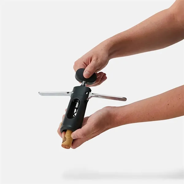 The Rabbit Wing Corkscrew is a two-in-one tool that makes opening... from ASI 61005 Hirsch Gift Inc