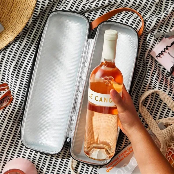 This stylish insulated wine carrier makes sure you'll always be ready... from ASI 61005 Hirsch Gift Inc