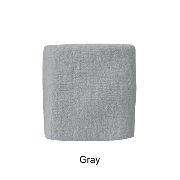 Cotton and polyester terry cloth, wristband.... from ASI 41511 Brainchild USA Inc / BrainChild Gift Club