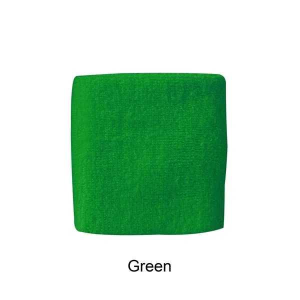 Cotton and polyester terry cloth, wristband.... from ASI 41511 Brainchild USA Inc / BrainChild Gift Club