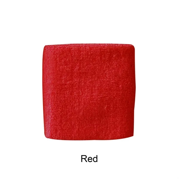 Cotton and polyester terry cloth, wristband.... from ASI 41511 Brainchild USA Inc / BrainChild Gift Club