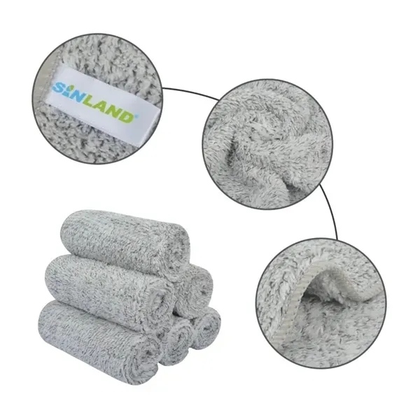 Eco-friendly bamboo fiber SPA face cleaning towel plus full color print... from ASI 37218 Athena Promo (tm)