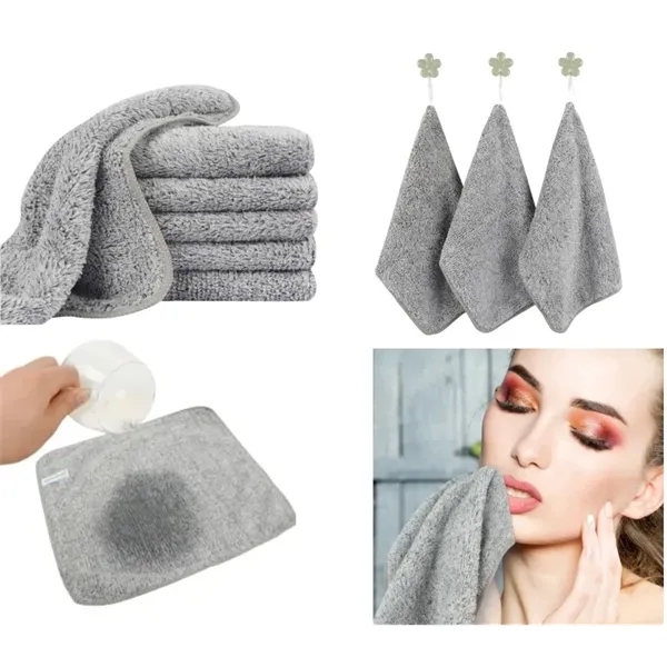 Eco-friendly bamboo fiber SPA face cleaning towel plus full color print... from ASI 37218 Athena Promo (tm)