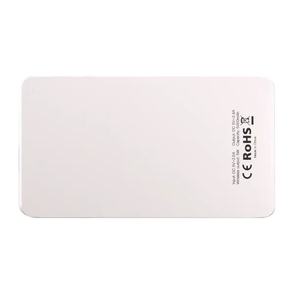 5,000mAh; 5 Watts; Made with 35% verified-recycled content; Wireless charger +... from ASI 62124 iClick, Inc. / iClick®