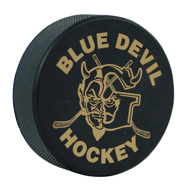 Black hockey puck designed to open bottles.... from ASI 38120 Ball Pro / Diversified Quality Kitchenware