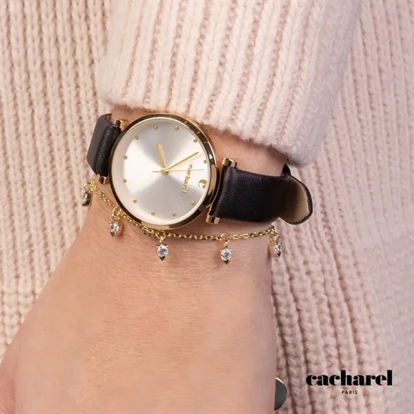 This elegant watch offers timeless beauty in an array of neutral... from ASI 84592 St Regis Group