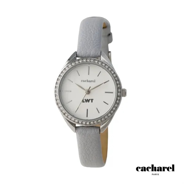 This Cacharel® Iris watch features a classic frame, enhanced by a... from ASI 84592 St Regis Group