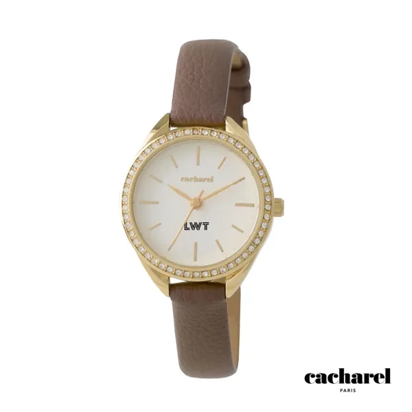 This Cacharel® Iris watch features a classic frame, enhanced by a... from ASI 84592 St Regis Group