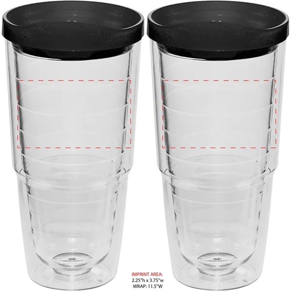 24 oz. Colored Orbit Step Tumbler with Lid... from ASI 80060 VisionUSA