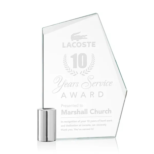 The Oklahoma Award is a unique Starfire Crystal award features interchanging... from ASI 84592 St Regis Group / St Regis