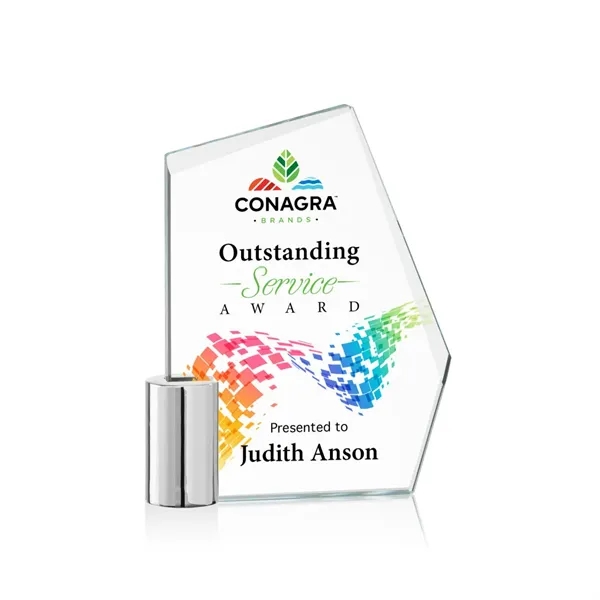 The Oklahoma VividPrint™ Award is a unique Starfire Crystal award features... from ASI 84592 St Regis Group / St Regis