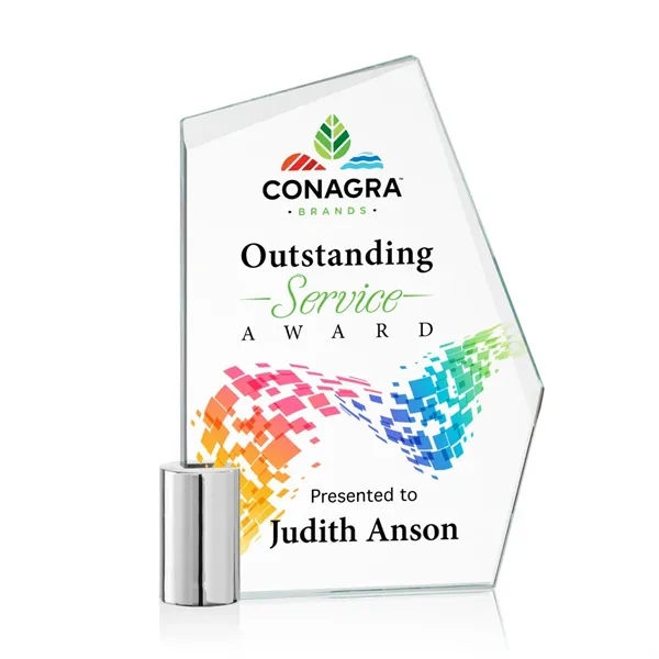 The Oklahoma VividPrint™ Award is a unique Starfire Crystal award features... from ASI 84592 St Regis Group / St Regis