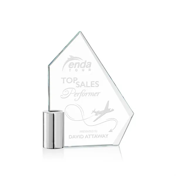 The Starfire Crystal Lawton Award features a tapered bevel along the... from ASI 84592 St Regis Group / St Regis