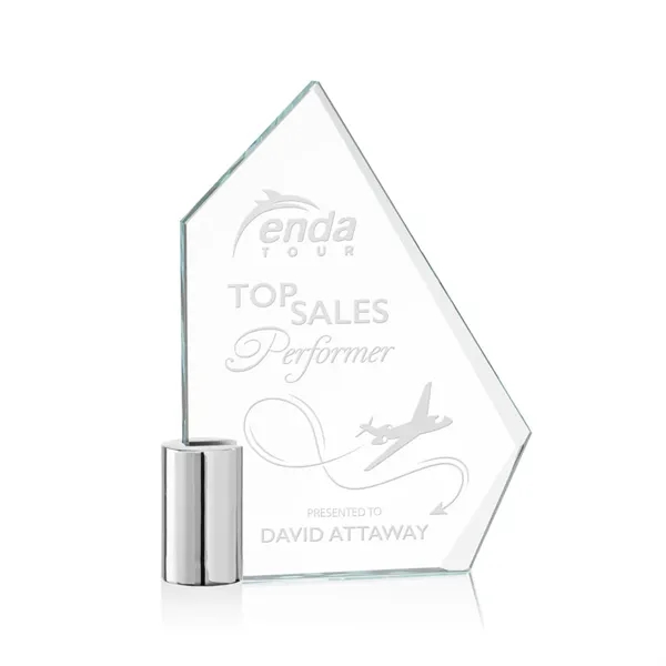 The Starfire Crystal Lawton Award features a tapered bevel along the... from ASI 84592 St Regis Group / St Regis