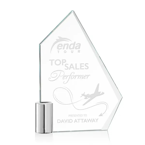 The Starfire Crystal Lawton Award features a tapered bevel along the... from ASI 84592 St Regis Group / St Regis