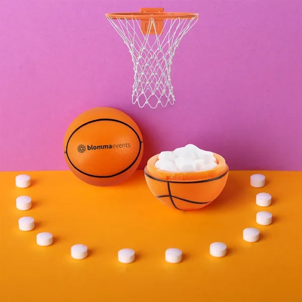 Basketball Mint Container with sugar-free peppermints. Made in the USA with... from ASI 61966 HPG / Mixie