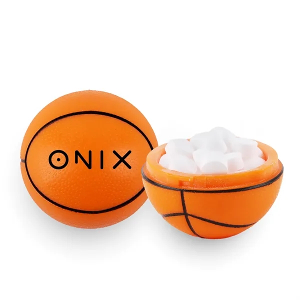 Basketball Mint Container with sugar-free peppermints. Made in the USA with... from ASI 61966 HPG / Mixie